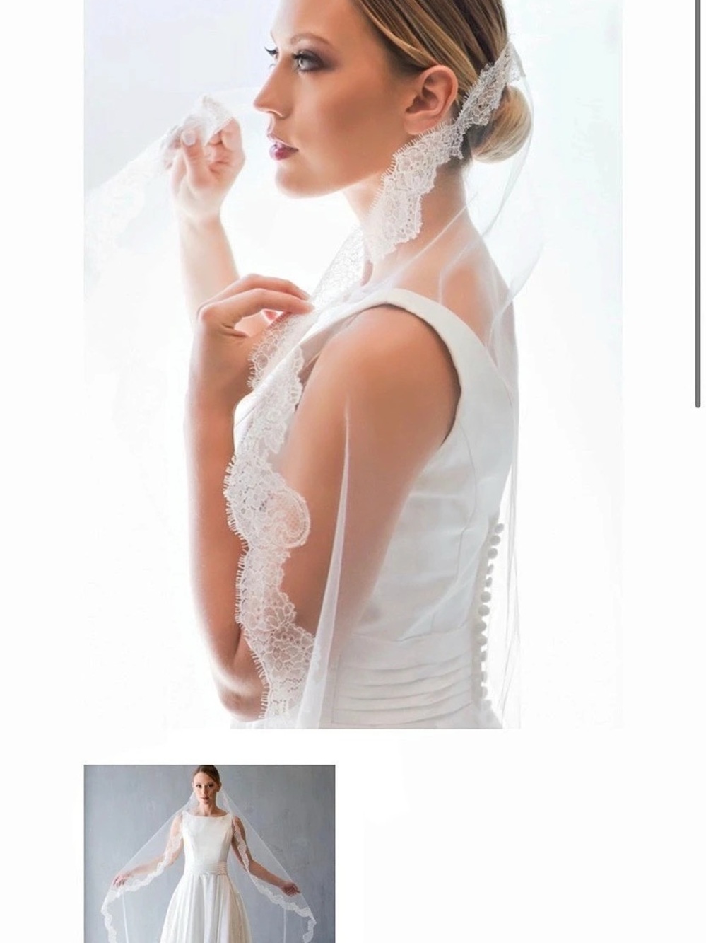 Erica Koesler Wedding Veil Style 853-90 White